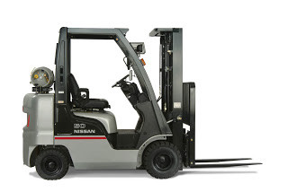 Xe nâng Nissan động cơ diesel trọng tải 1-7 tấn