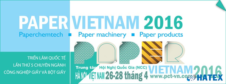 Triển lãm quốc tế lần thứ 5 chuyên ngành công nghiệp giấy và bột giấy 2016